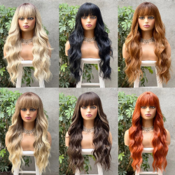Chemical fiber wig